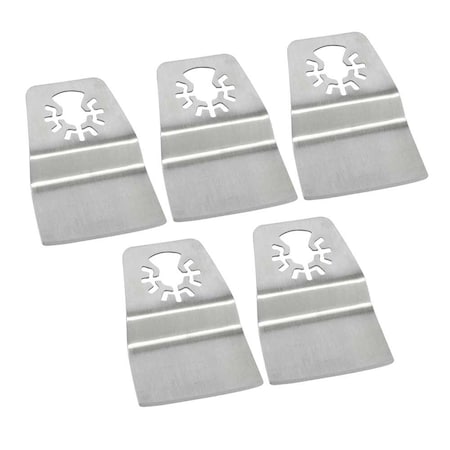 Versa Tool 52mm Flush Cut (8mm Offset Mount) Stainless Steel Scraper, PK 5 AB5M